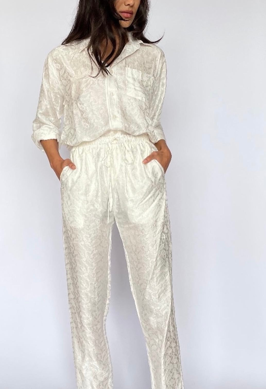 Long Lounge Silk Set