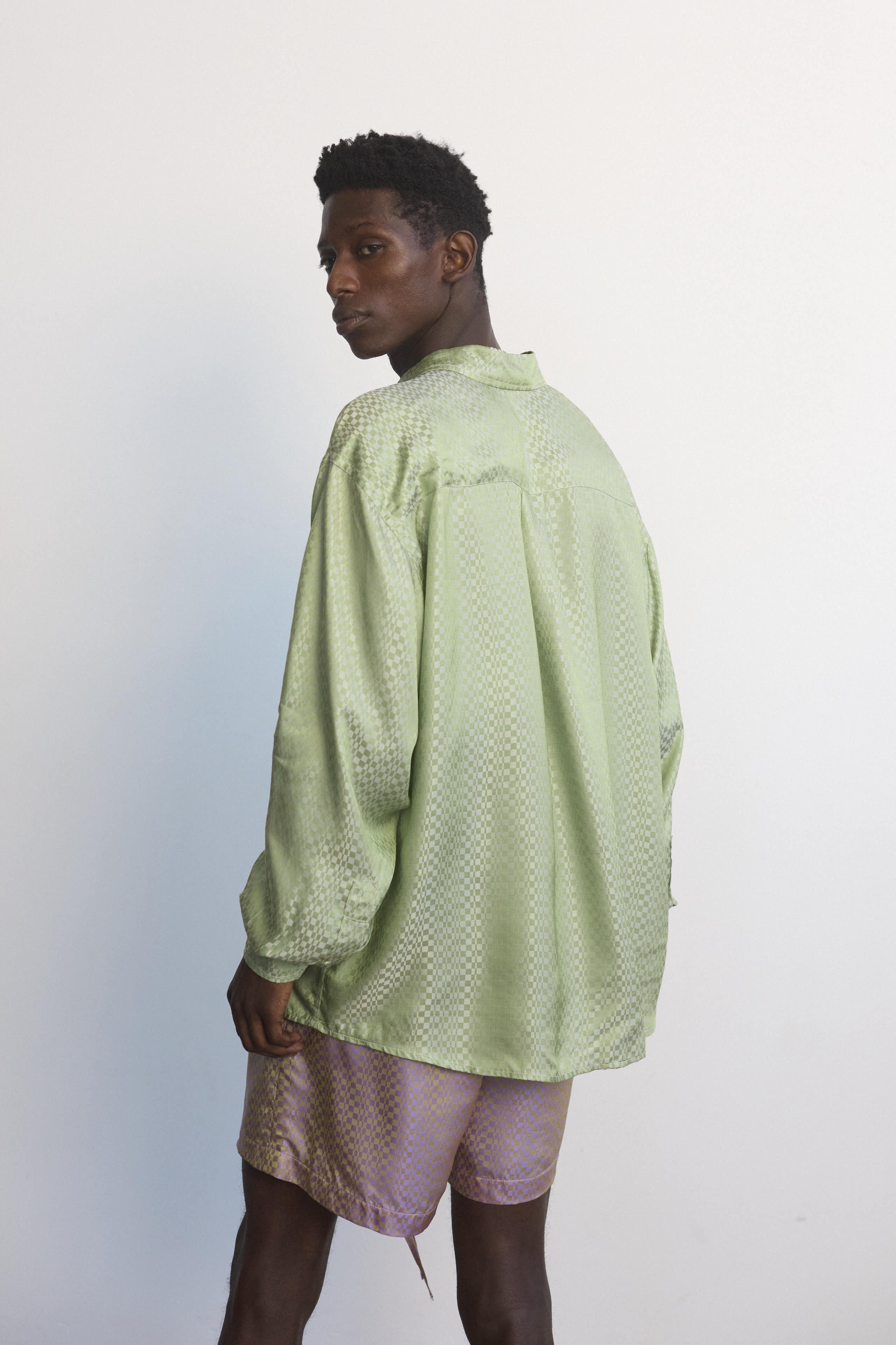 Bruns Long Sleeve Shirt Silk