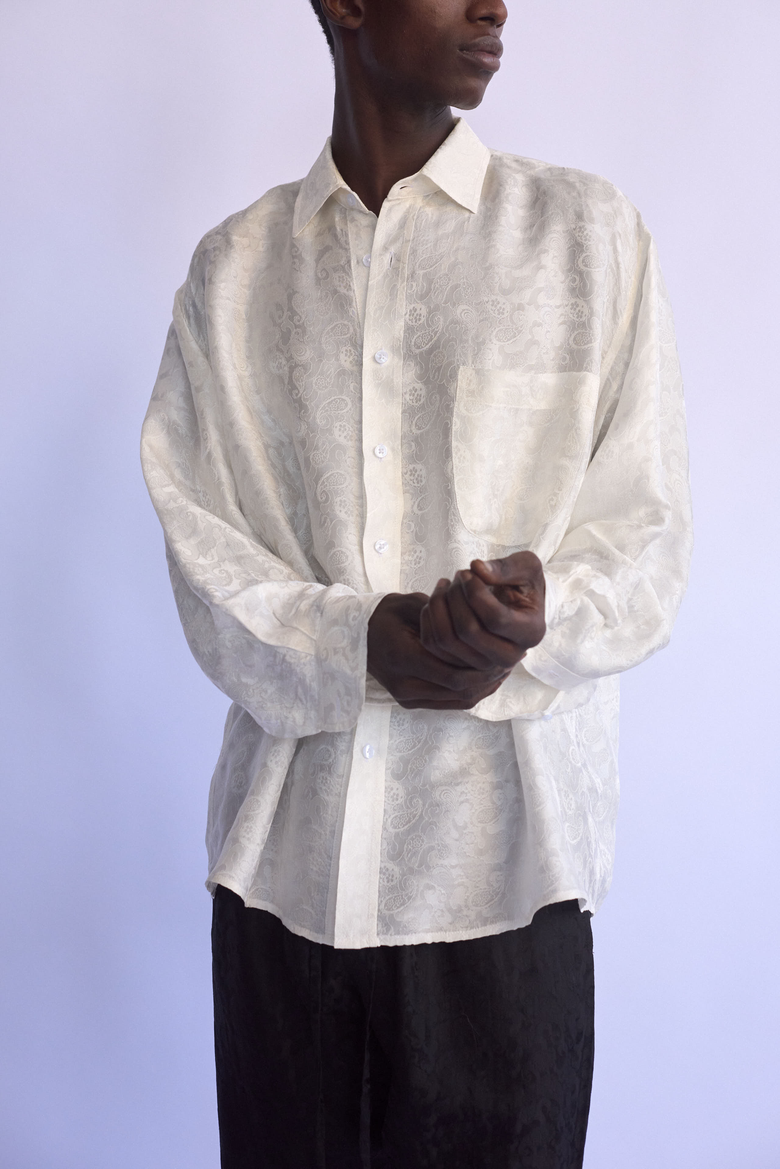 Bruns Long Sleeve Shirt Silk