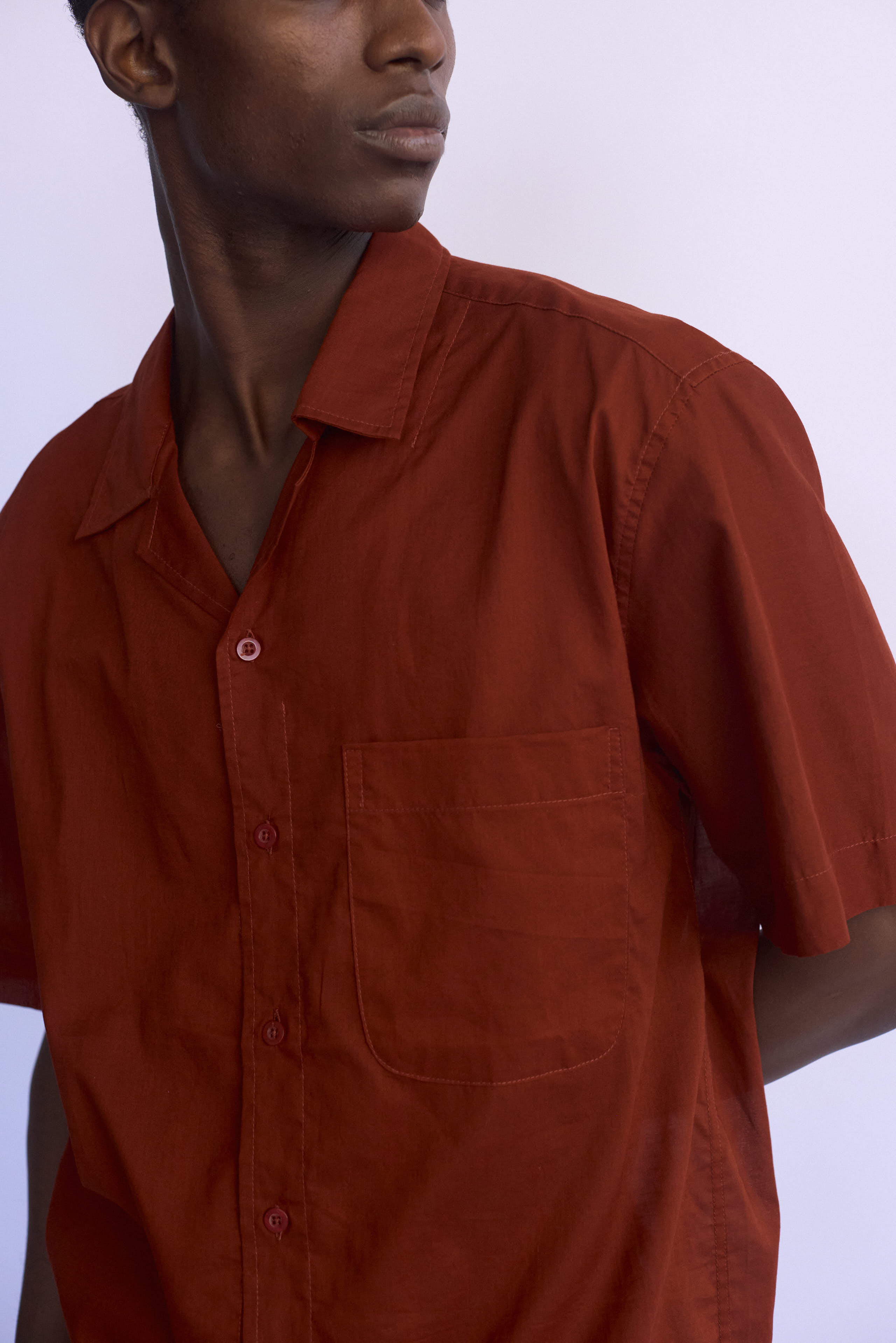 Bruns Short Sleeve Cotton Shirt