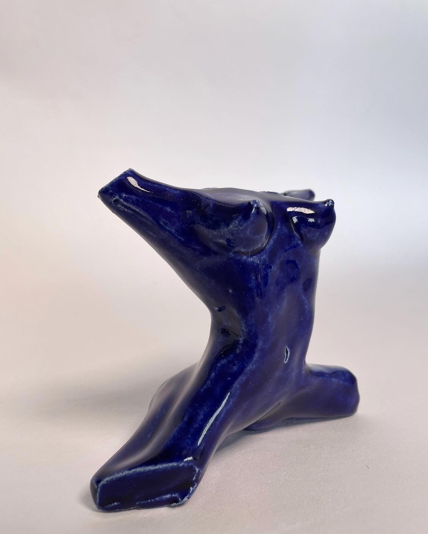 Little Lady Vase- Azul