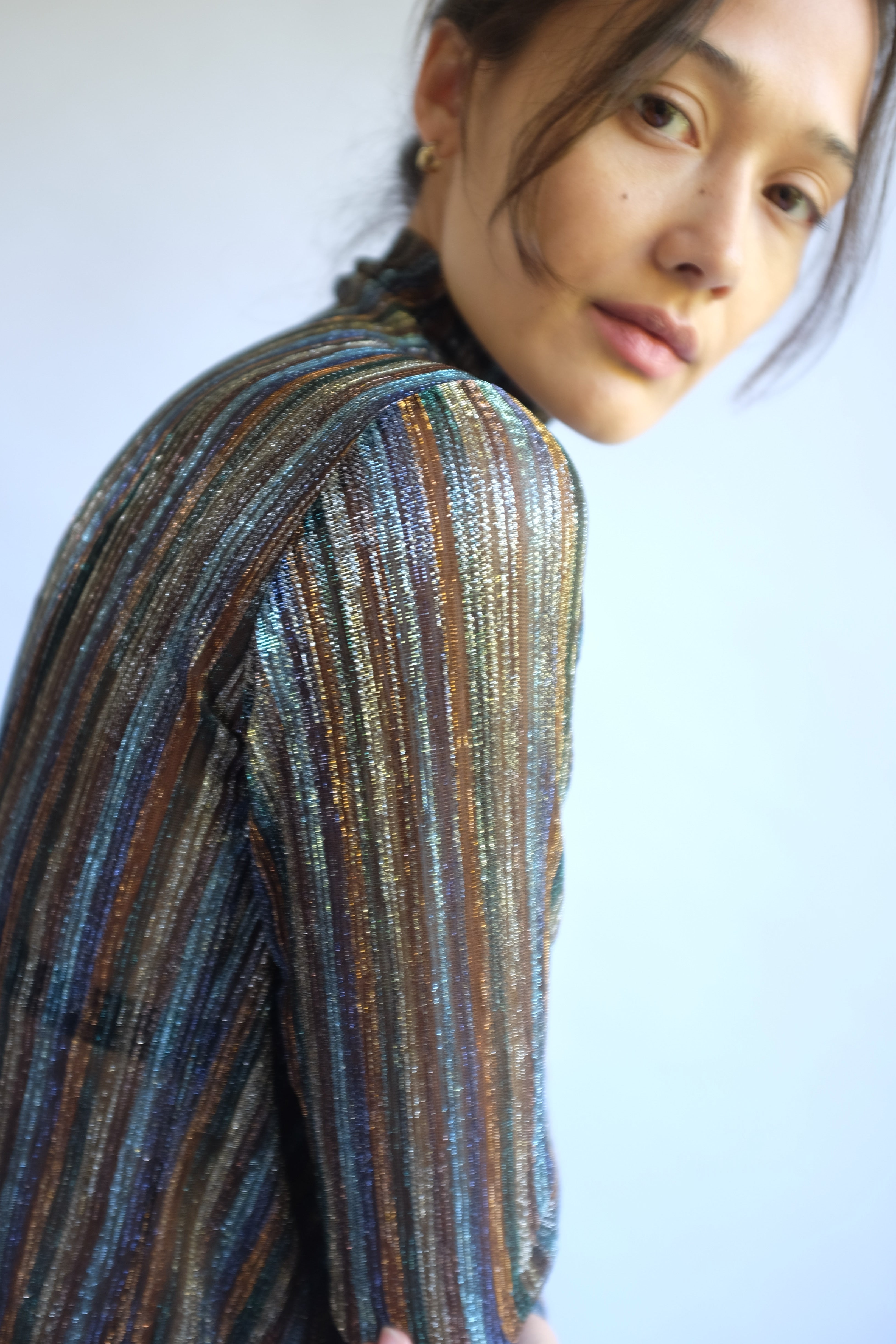 Silhouette High Neck L/S Top