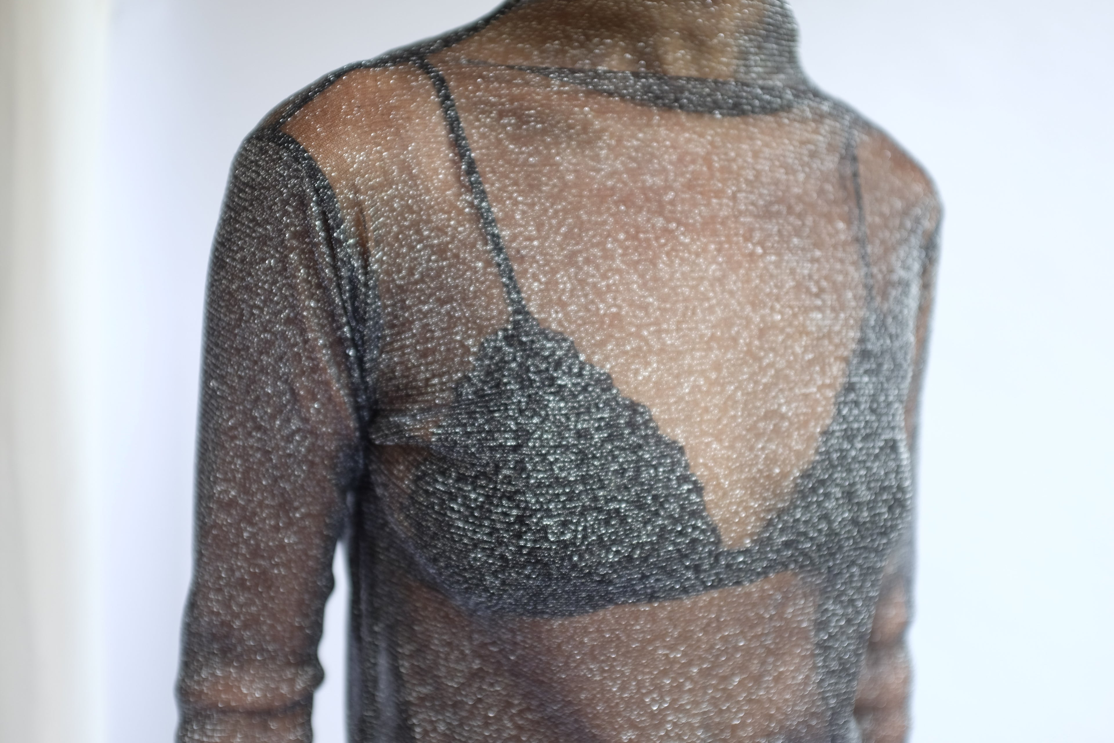 Silhouette High Neck L/S Top