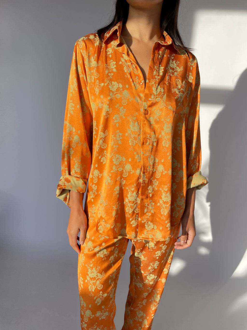 Long Lounge Silk Set