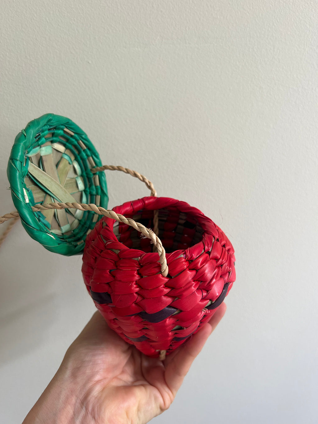 Strawberry Woven Bag