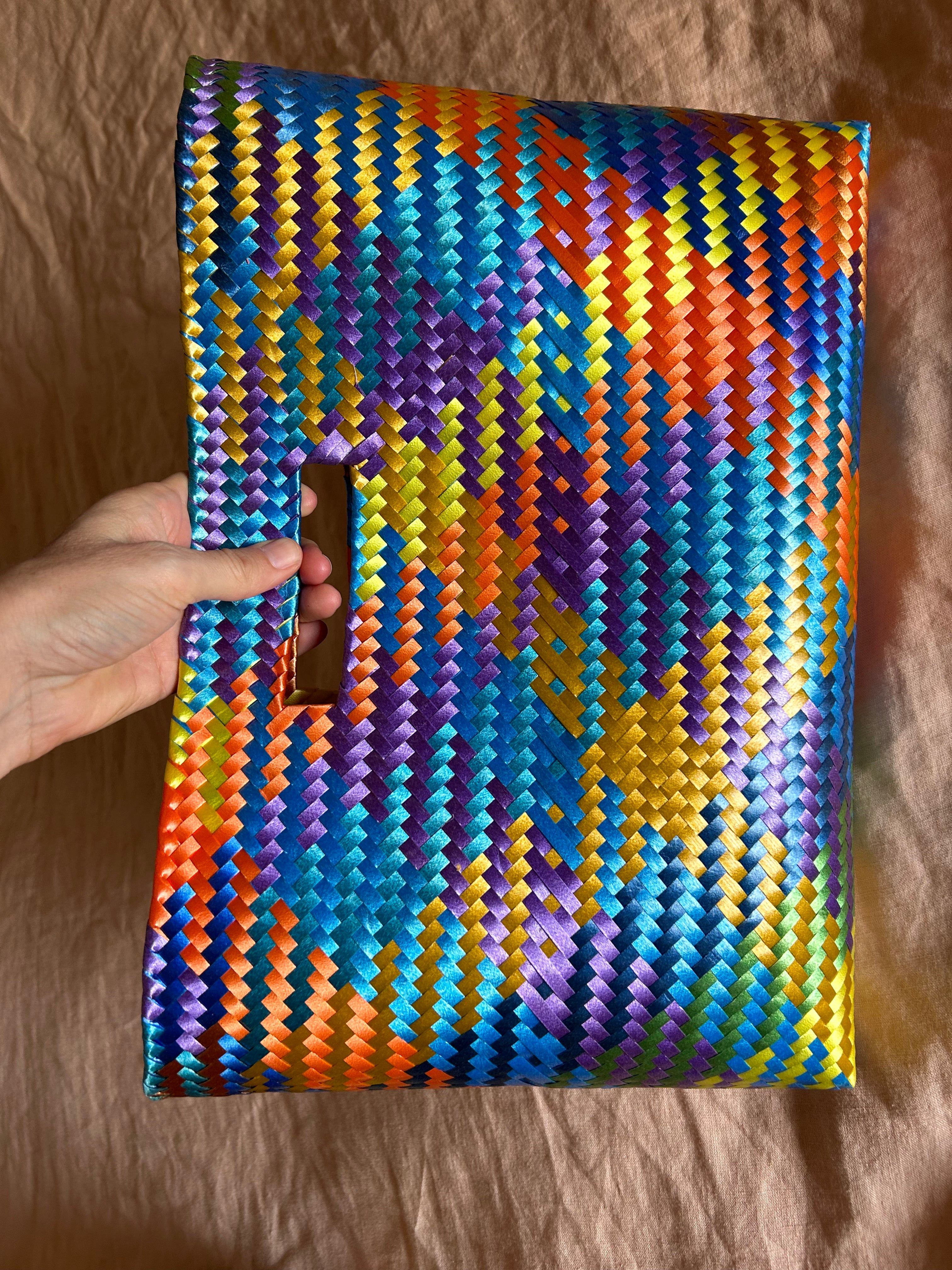 Woven Clutch Bag