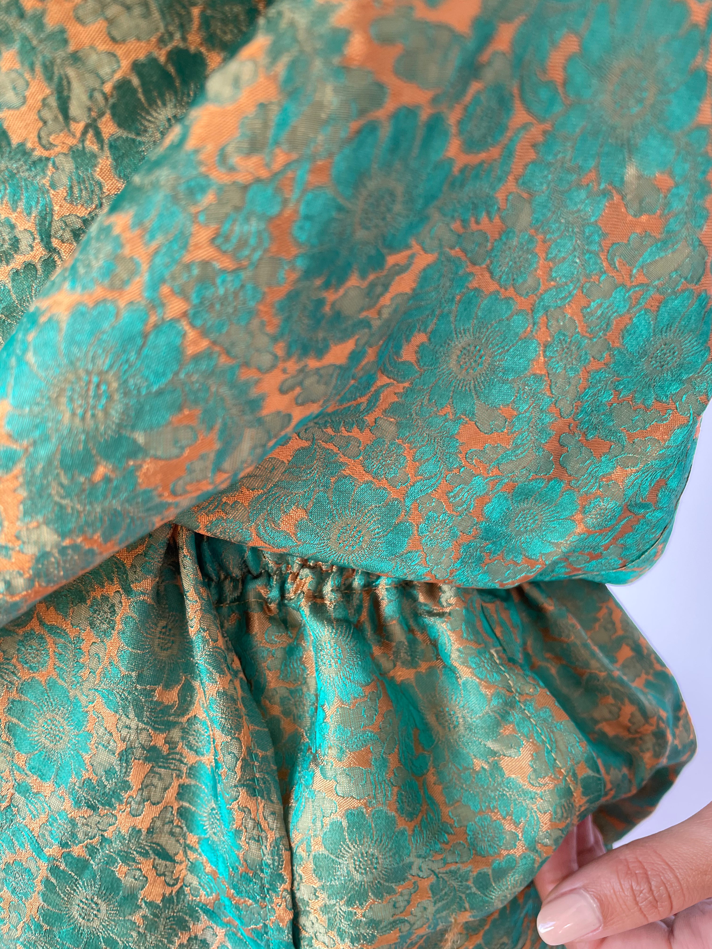 Lounge Short Sleeve Shirt Silk