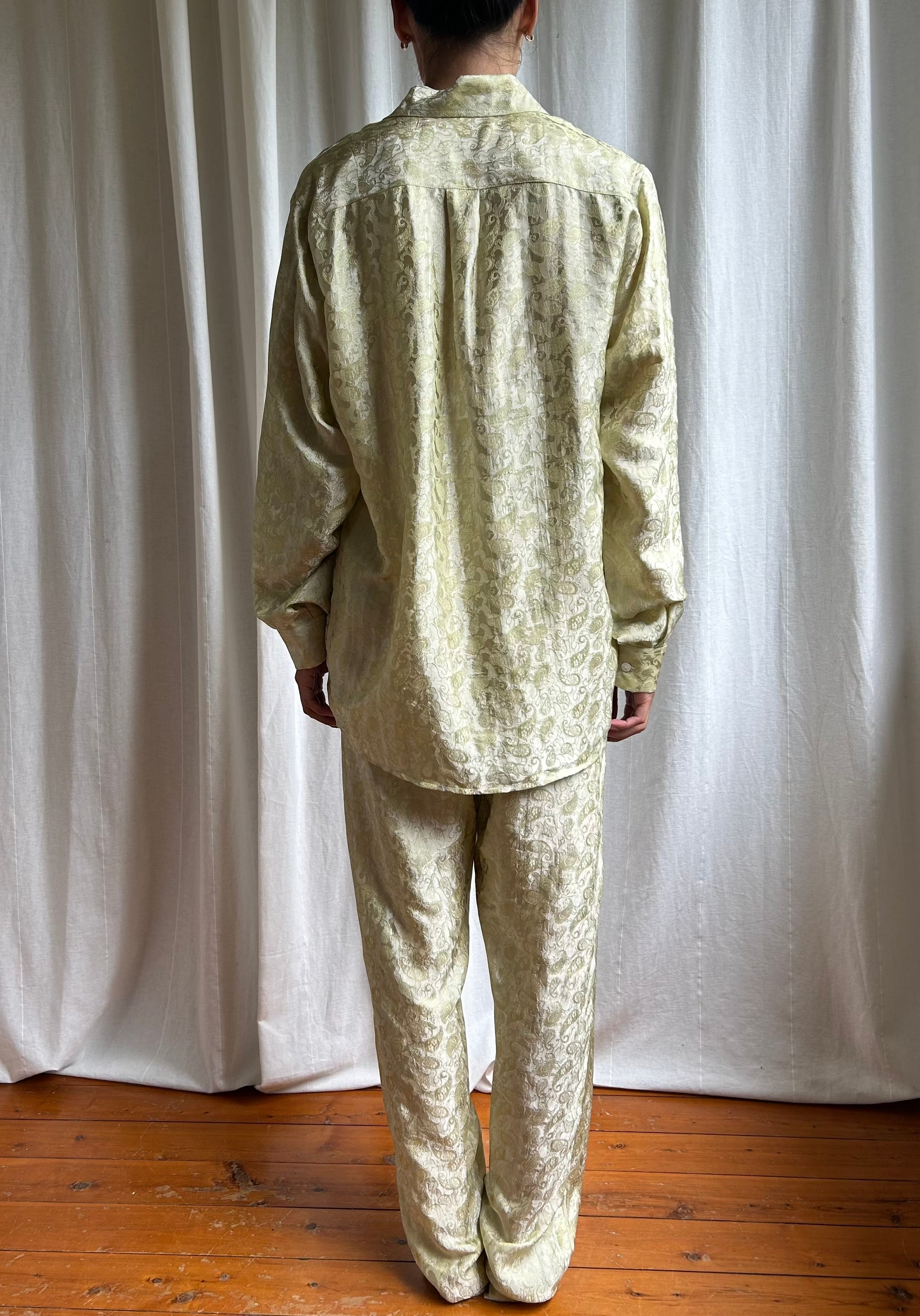 Long Lounge Silk Set