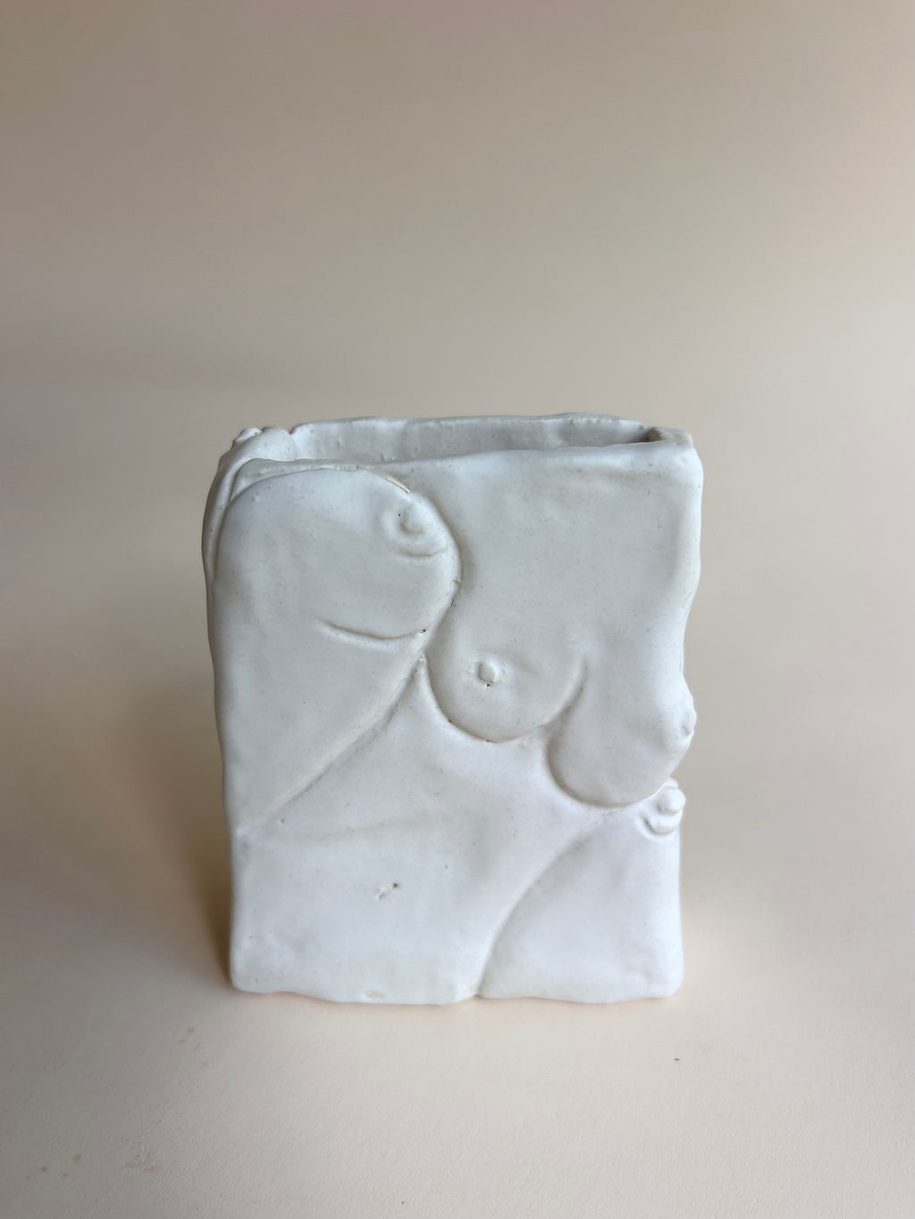 Busty Square Vase