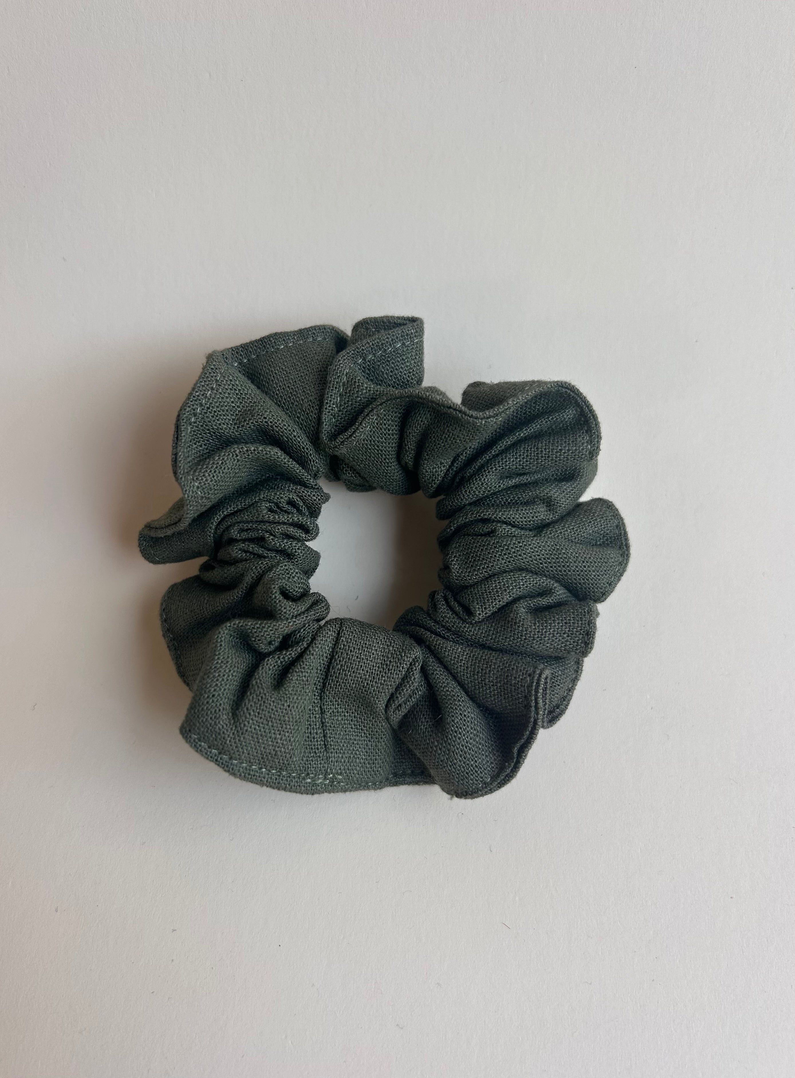 Linen Scrunchies