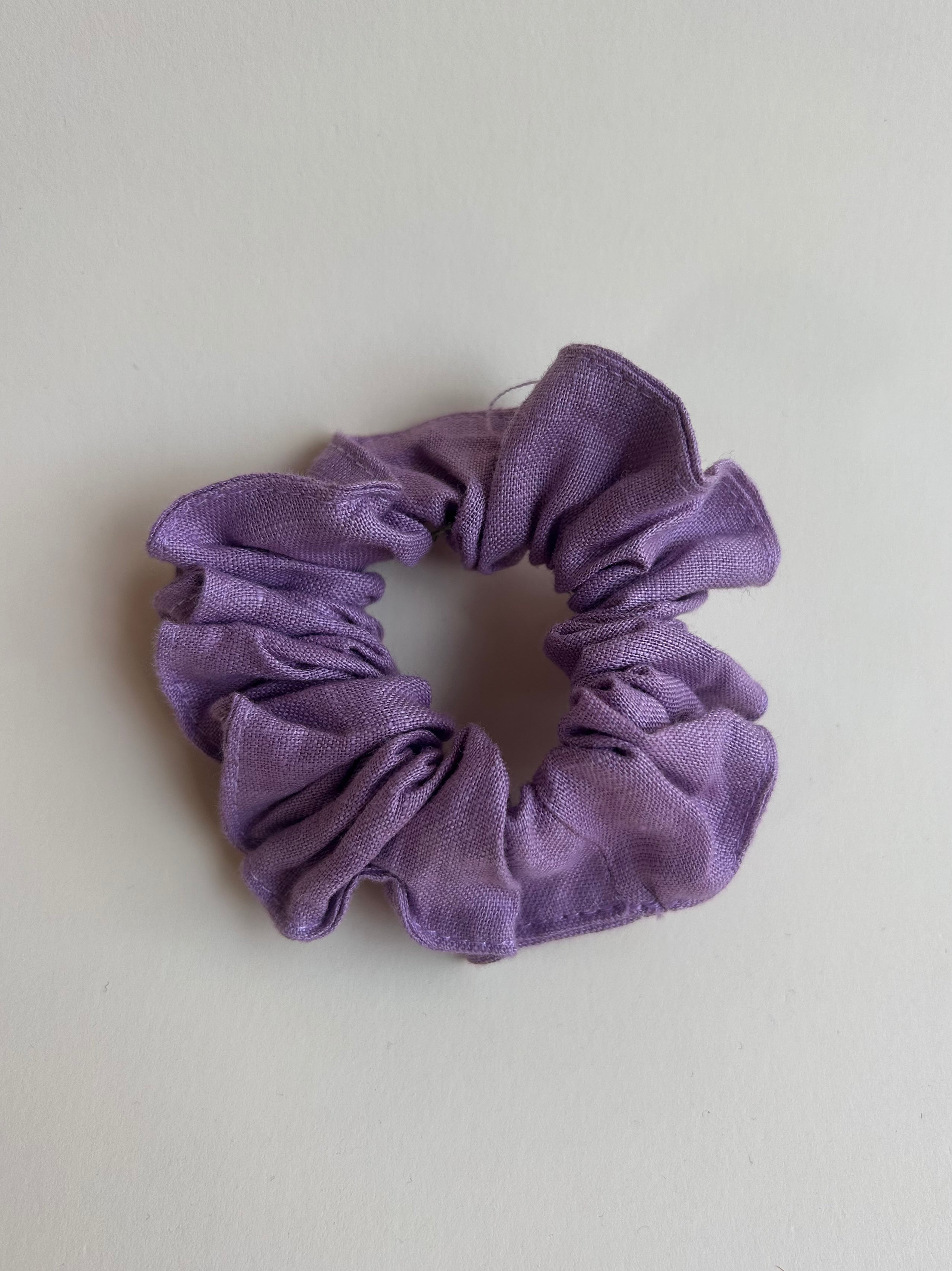 Linen Scrunchies