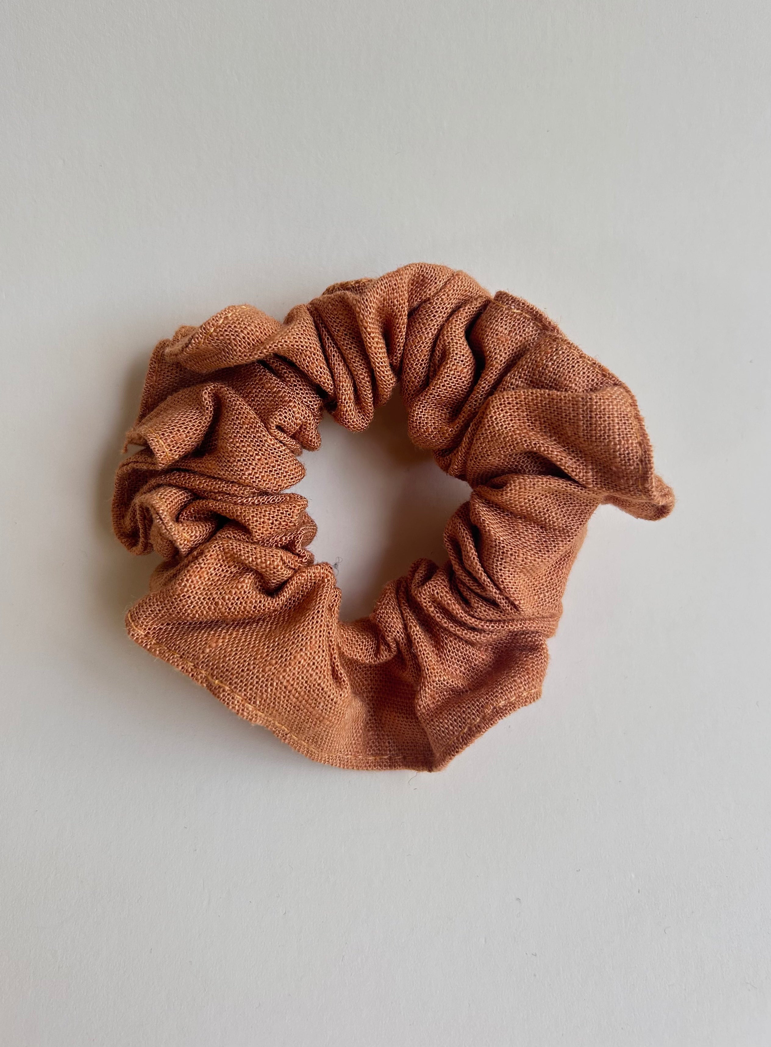 Linen Scrunchies