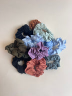 Linen Scrunchies