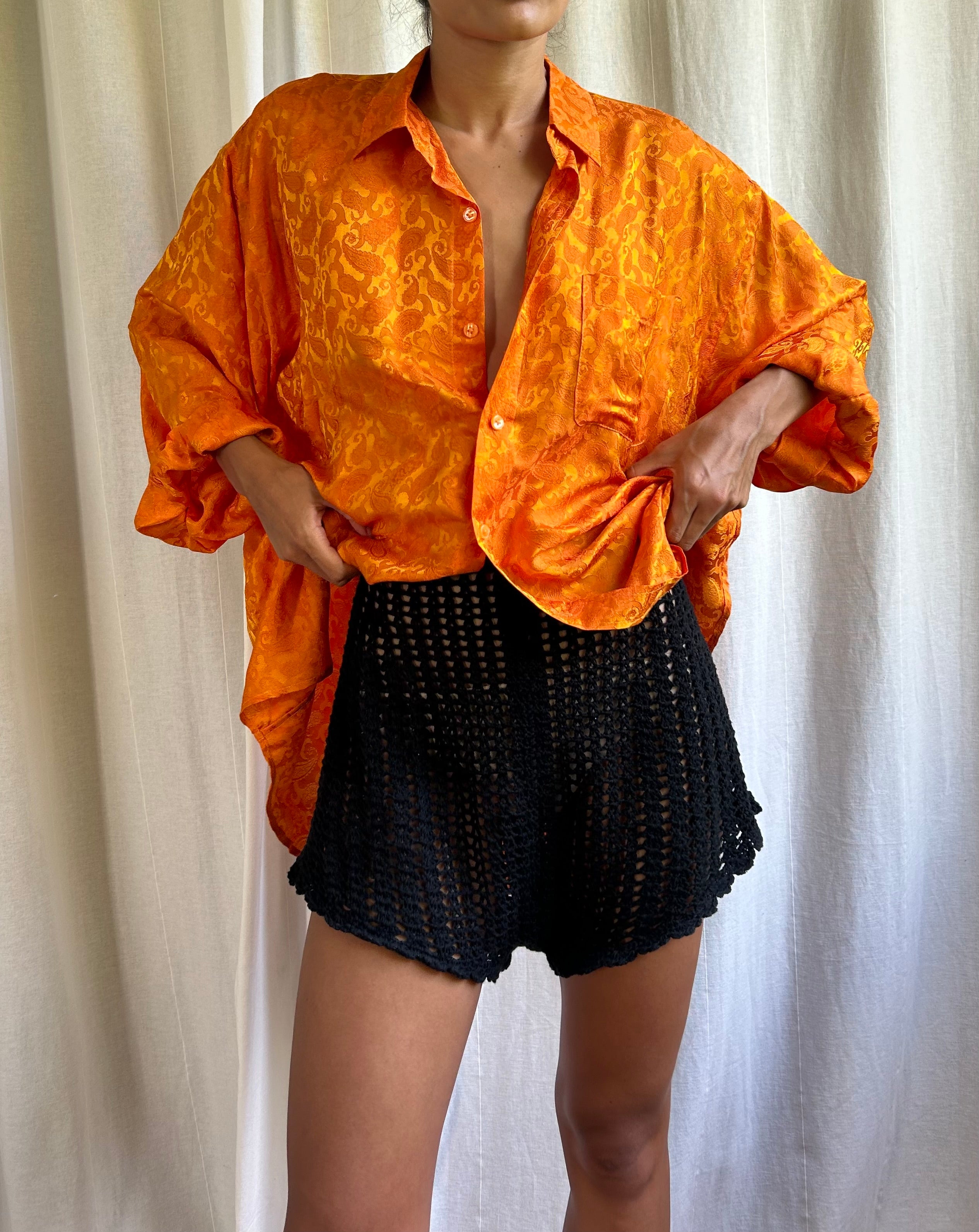 Crotchet Shorts Cotton