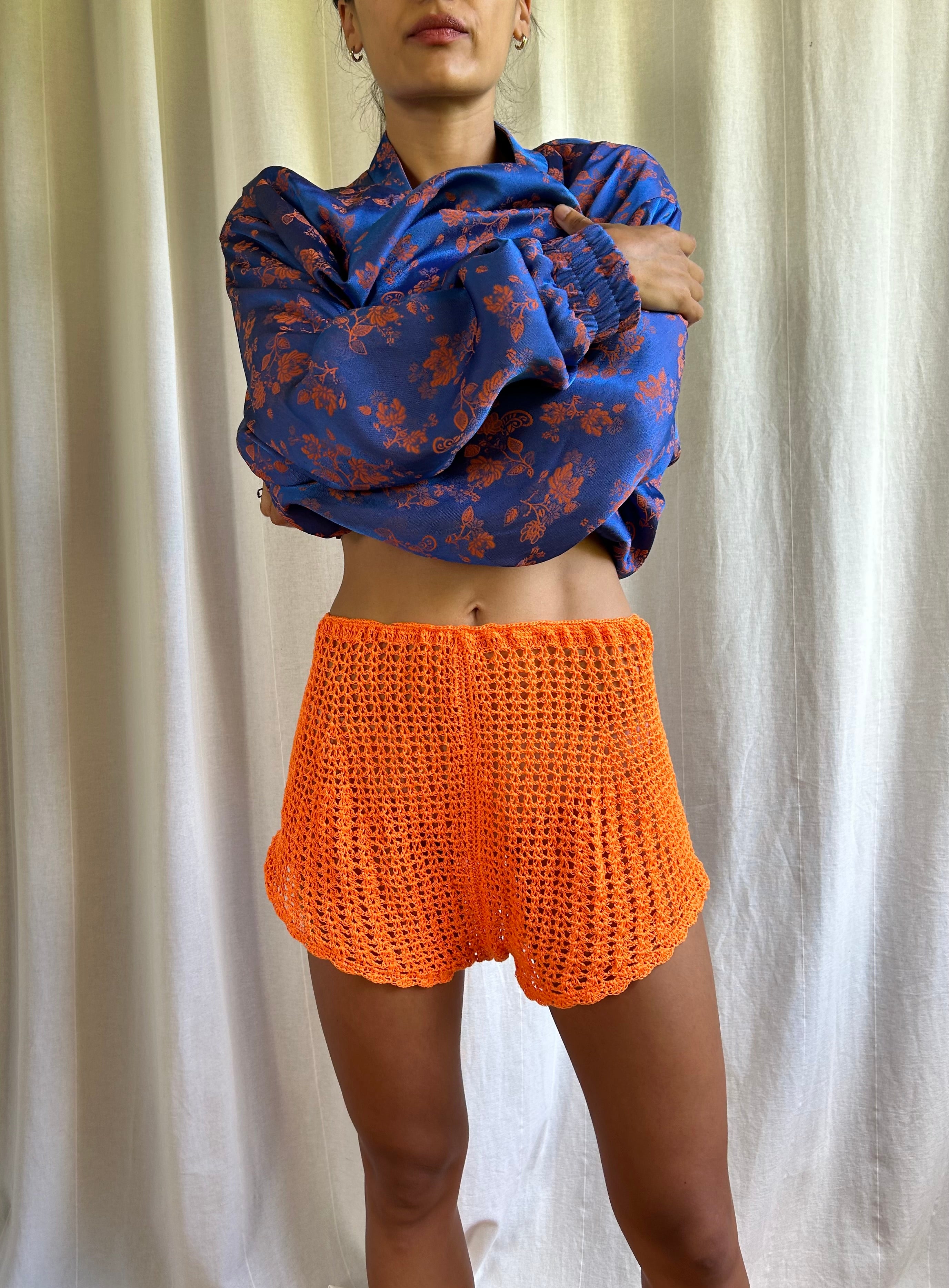 Crotchet Shorts Cotton