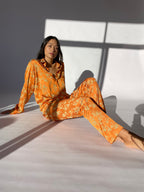 Long Lounge Silk Set