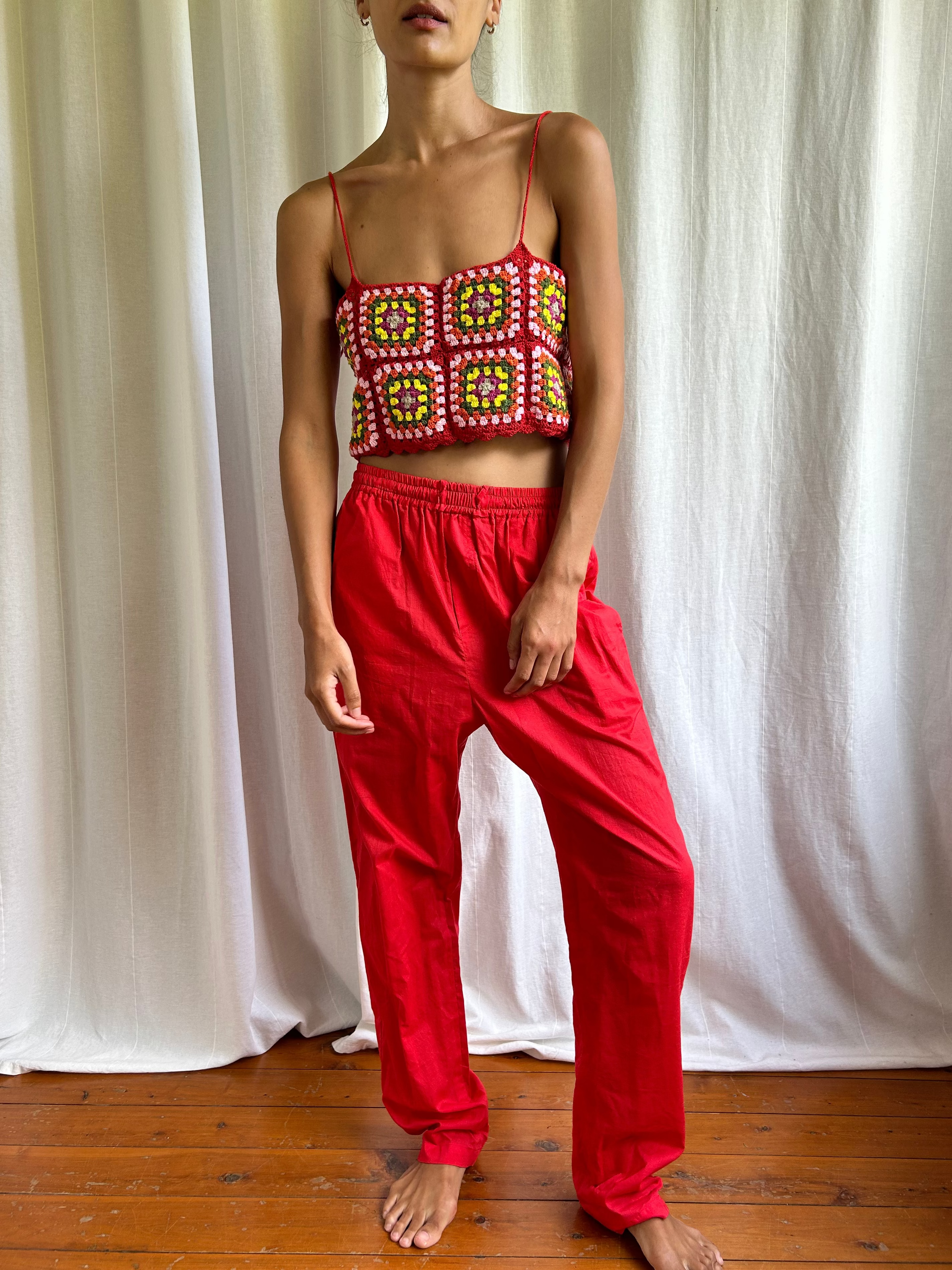 Lounge Taper Pant Cotton