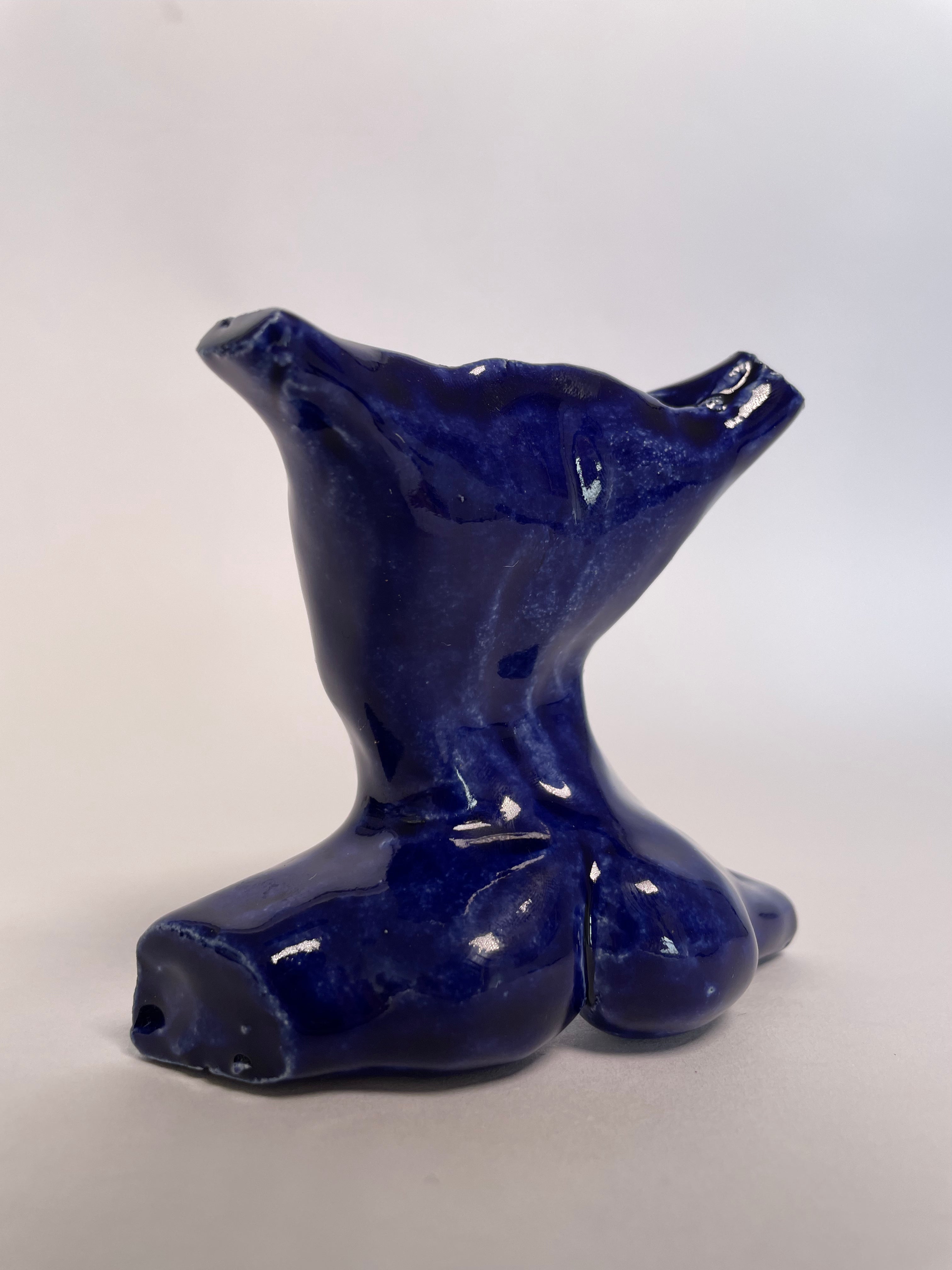 Little Lady Vase- Azul