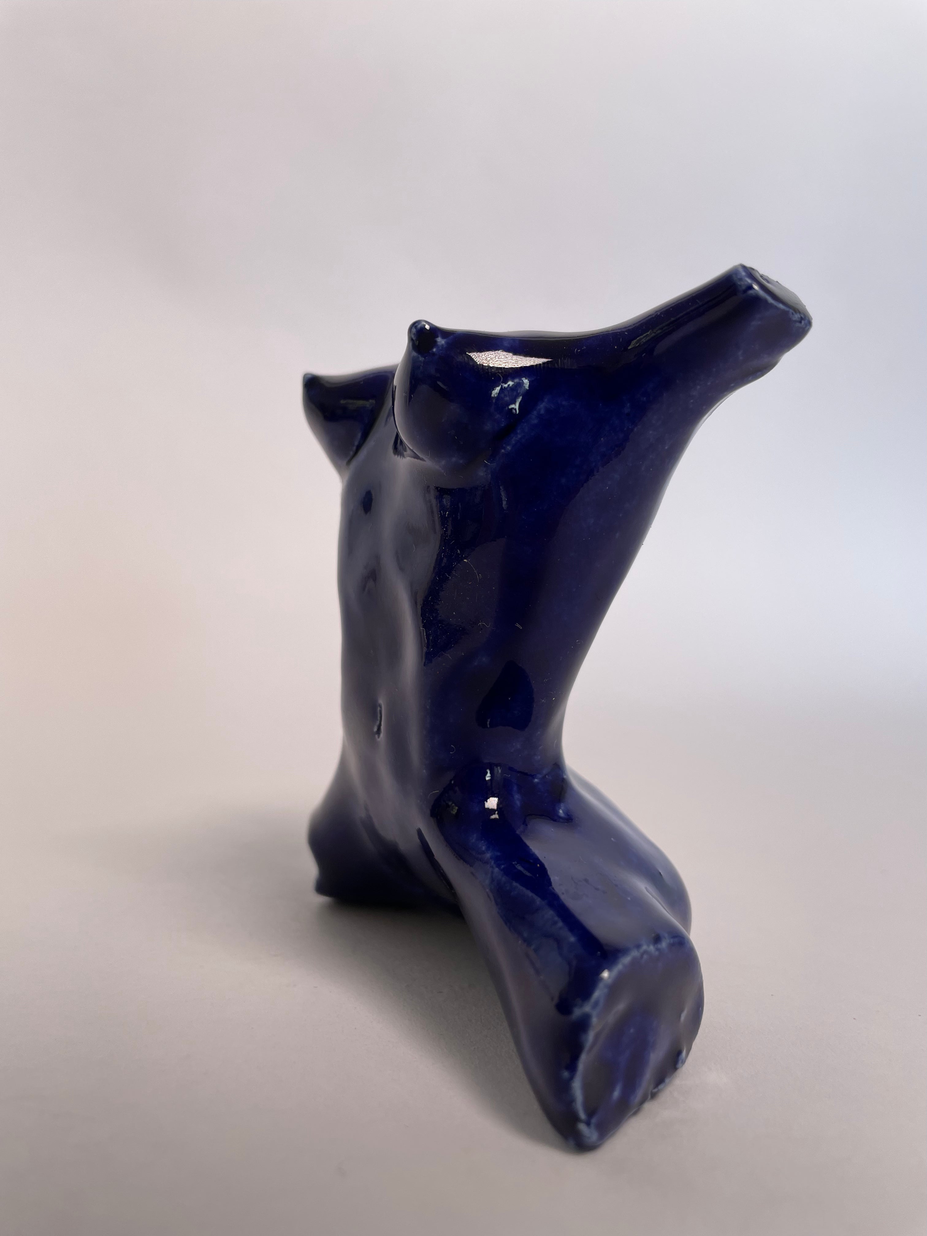 Little Lady Vase- Azul