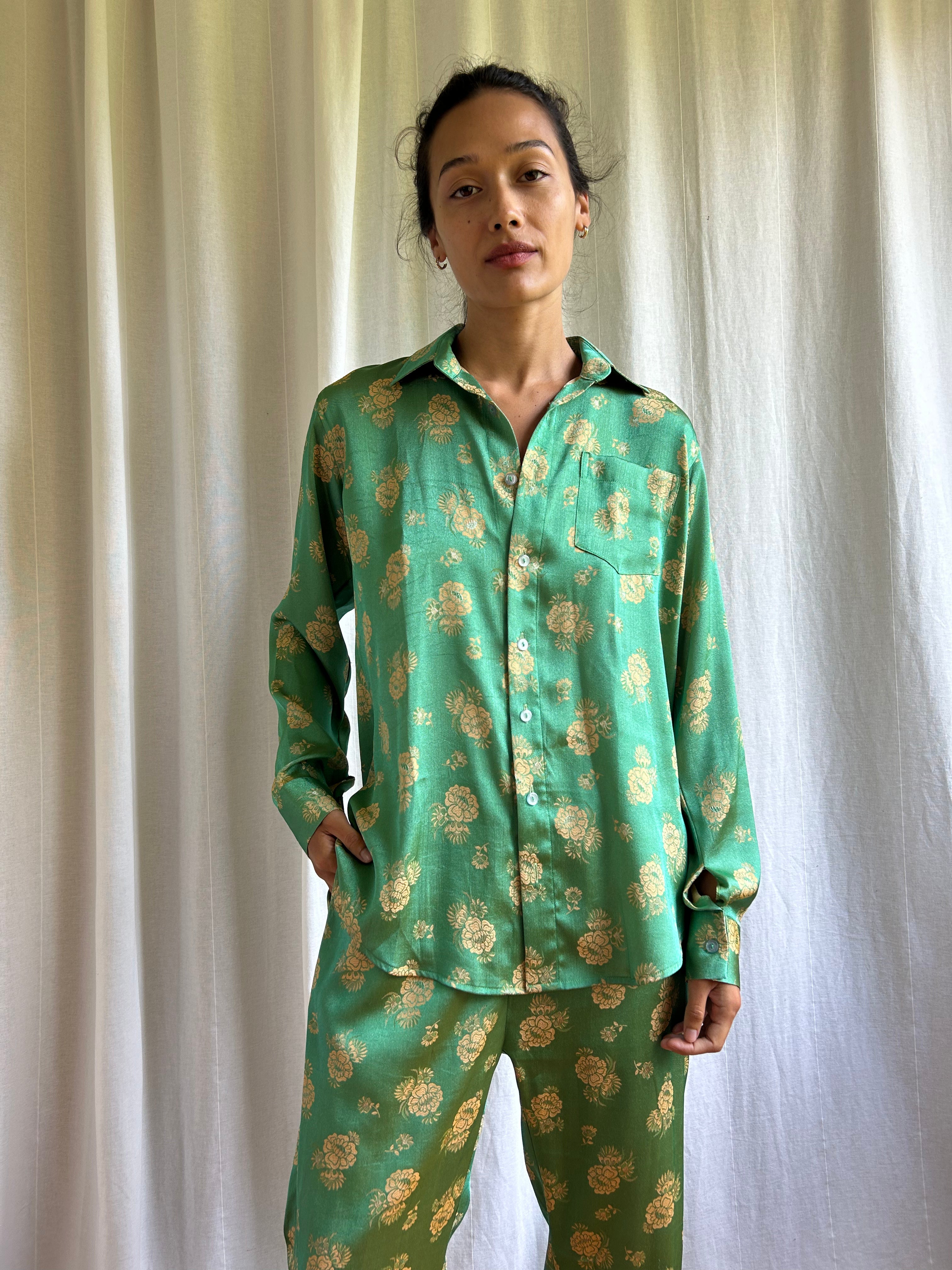 Long Lounge Silk Set