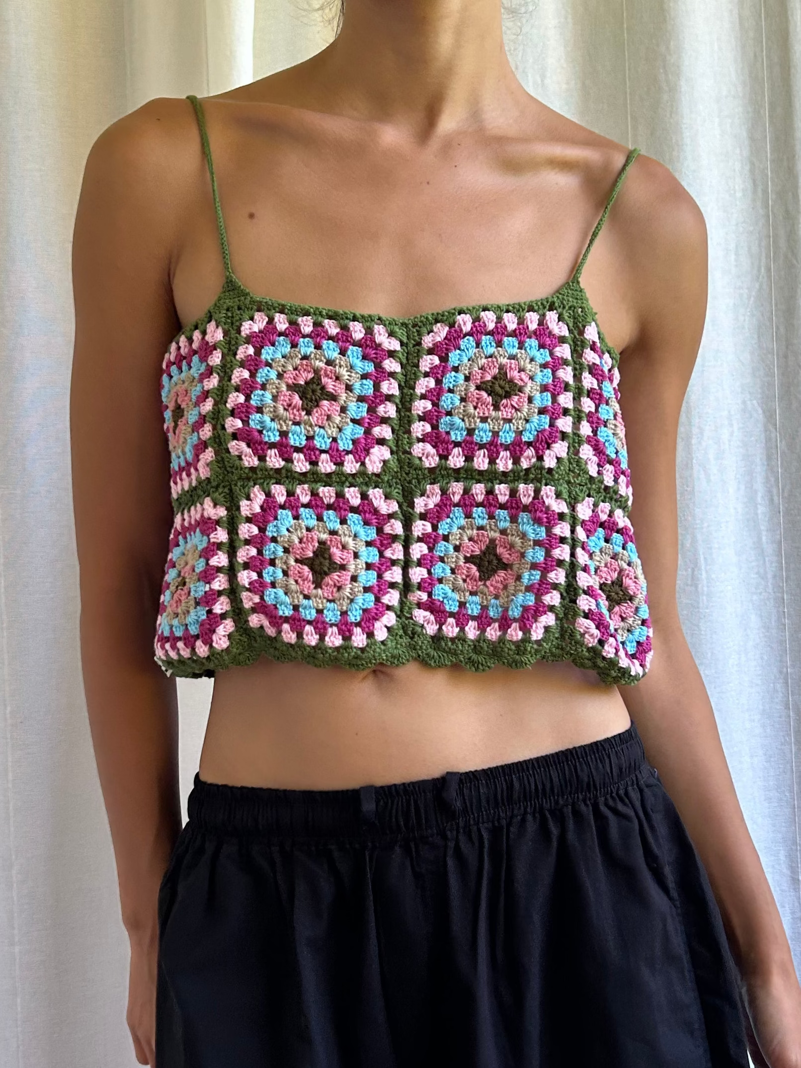Crotchet Square Tank