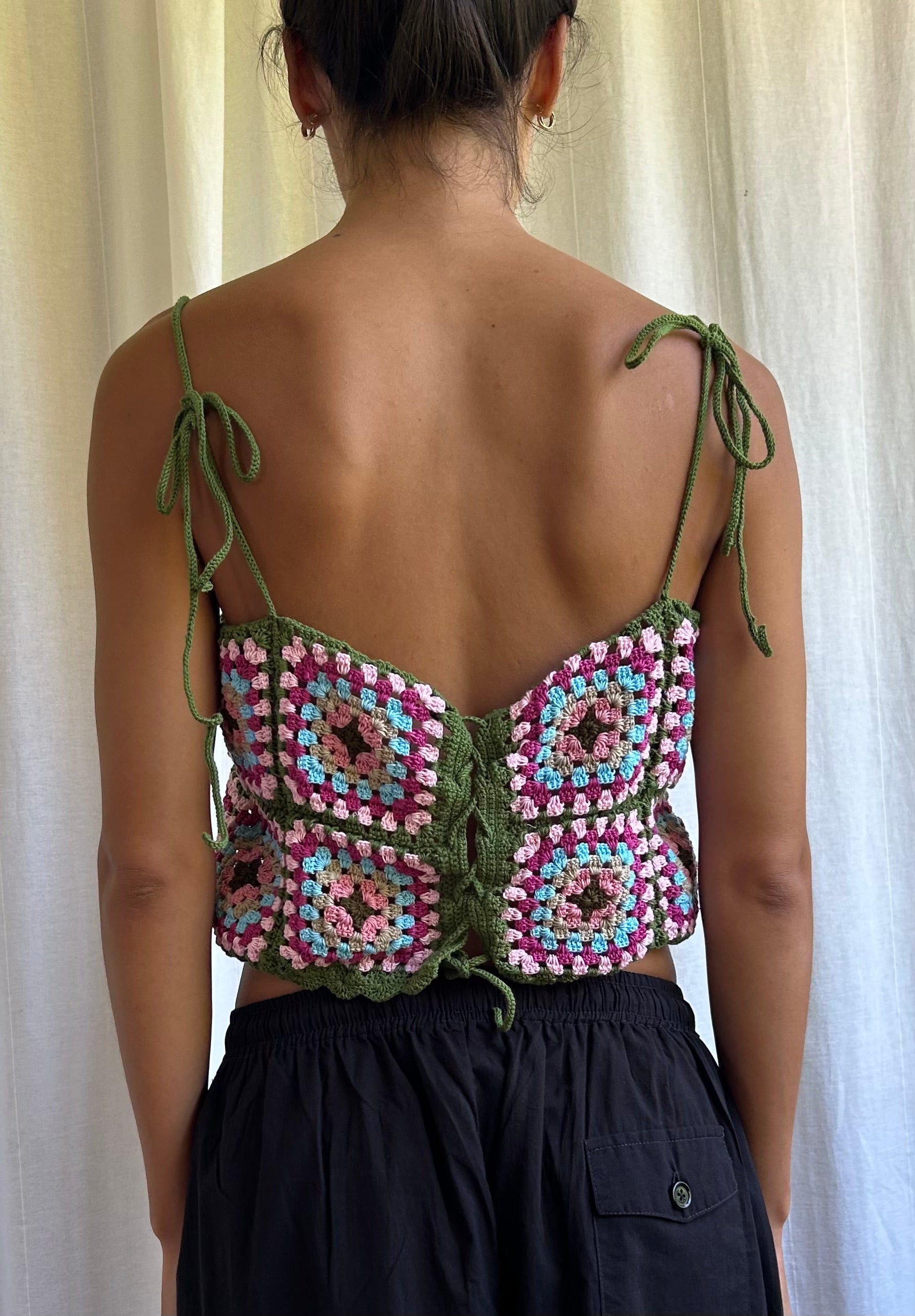 Crotchet Square Tank